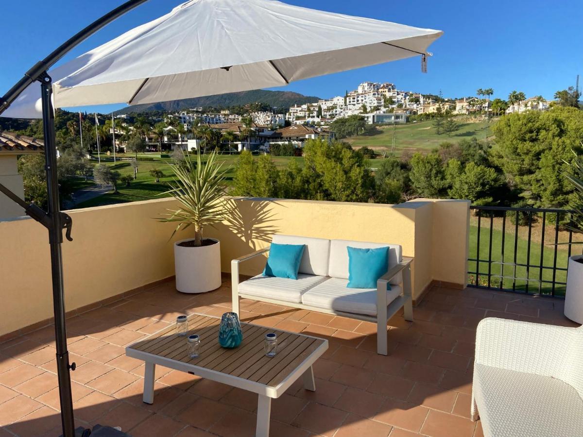Huge Rooftop Solarium With See View - 3 Rooms Benahavis Luaran gambar